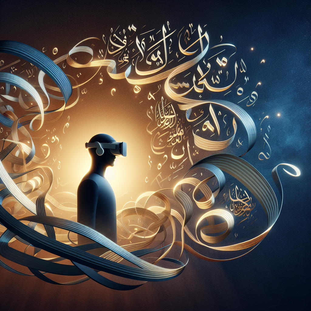 How to Create a VR Tour Focused on Arabic Calligraphy